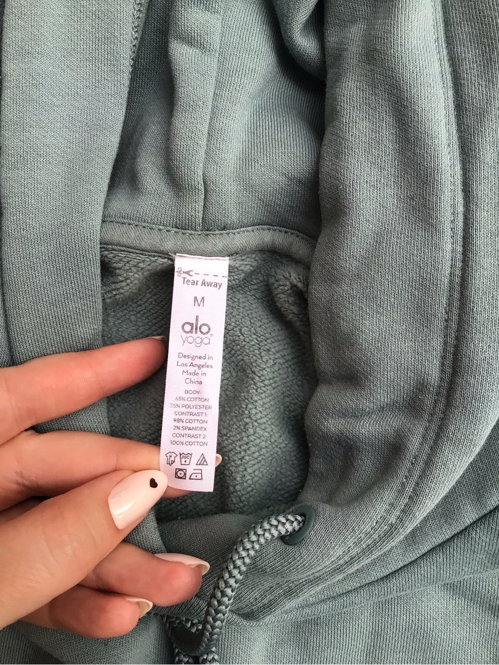 ALO Cropped Hoodie Yoga - Picture 2 of 7